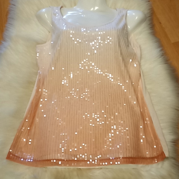 Ruby Rd. Ombre Sequined Tank Top - Picture 9 of 13
